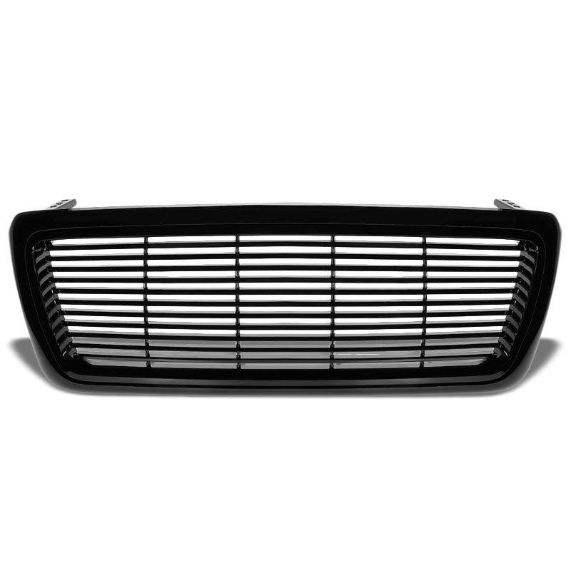 Black Vent Style Replacement Grille For Ford 04-08 F-150 P2 4.2L/4.6L/5.4L V6/V8