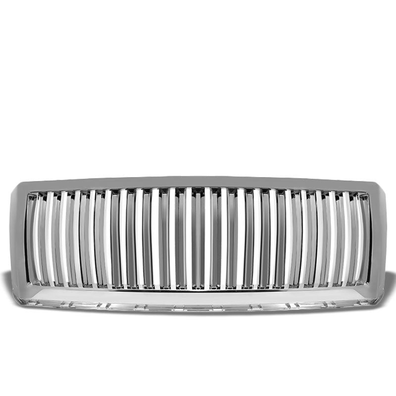 Chrome Vertical Style Front Grille For Ford 07-14 Expedition U324 5.4L V8 SOHC