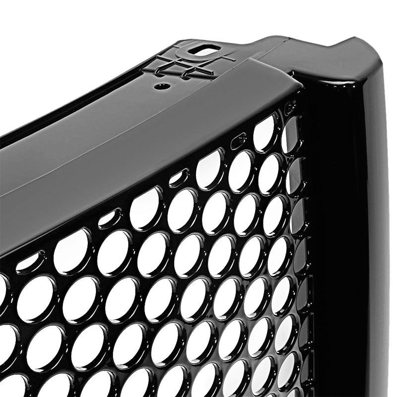Black Circle Mesh Style Replacement Grille For 07-13 Sierra 1500 GMT900 V6/V8