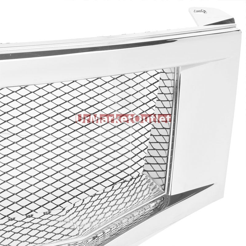 Chrome Type-R Mesh Style Front Grille For 08-10 Accord CP2/CP3 Sedan 2.4L/3.5L