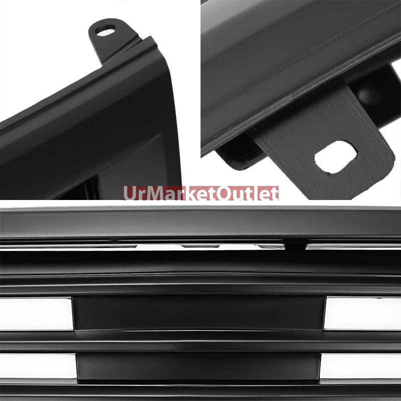 Black Mugen Style Replacement Front Grille For 08-10 Accord Sedan 2.4L/3.5L
