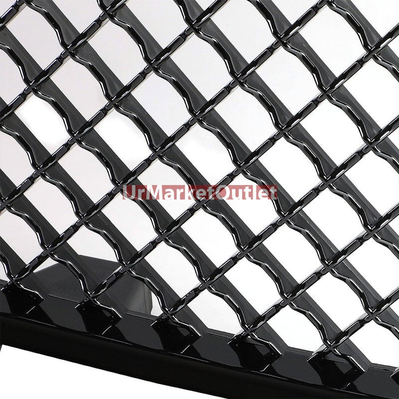 Black Diamond Mesh Style Front Grille For 07-13 Silverado 1500 GMT900 V6/V8