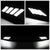 Black Mesh Style Bar Style LED DRL Front Lower Grille For 18-20 Ford Mustang