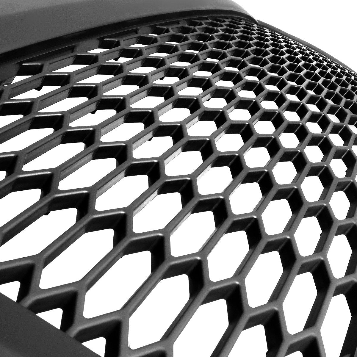 Black Matte Honeycomb Mesh Front Grille For 09-14 Ford F-150