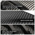 Black Matte Badgeless Vertical Slat Style Front Grille For 08-10 Ford F-350 SD