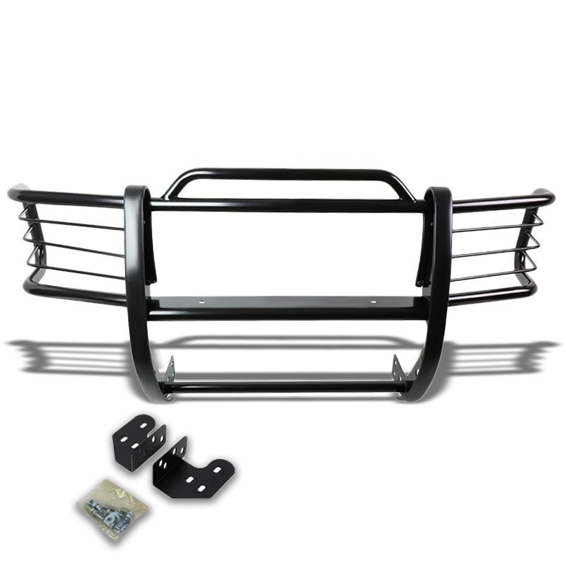 Black Mild Steel Front Bumper Brush Grill Guard For 98-04 Blazer/88-04 Sonoma
