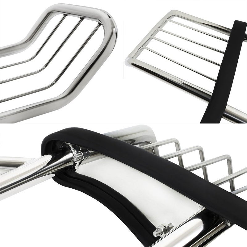 Chrome Mild Steel Front Bumper Brush Grill Guard For 98-04 Blazer/88-04 Sonoma