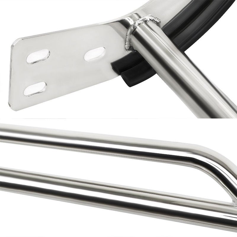 Chrome Mild Steel Front Bumper Brush Grill Guard For 98-04 Blazer/88-04 Sonoma