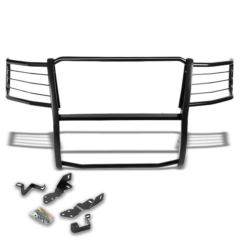 Black Mild Steel Front Bumper Brush Grill Guard For 07-13 Silverado 2500/3500/HD