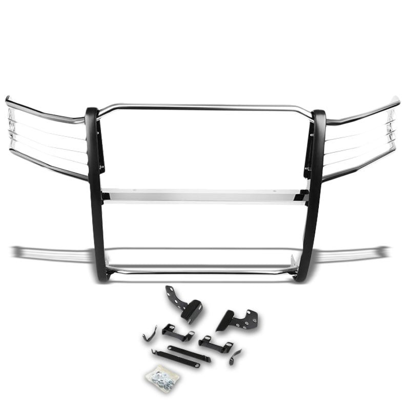 Chrome Mild Steel Front Bumper Brush Grill Protection Guard For 09-17 Ram 1500