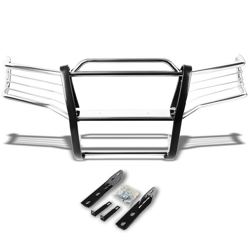 Chrome Mild Steel Front Bumper Brush Grill Guard For 01-05 Explorer Sport Trac