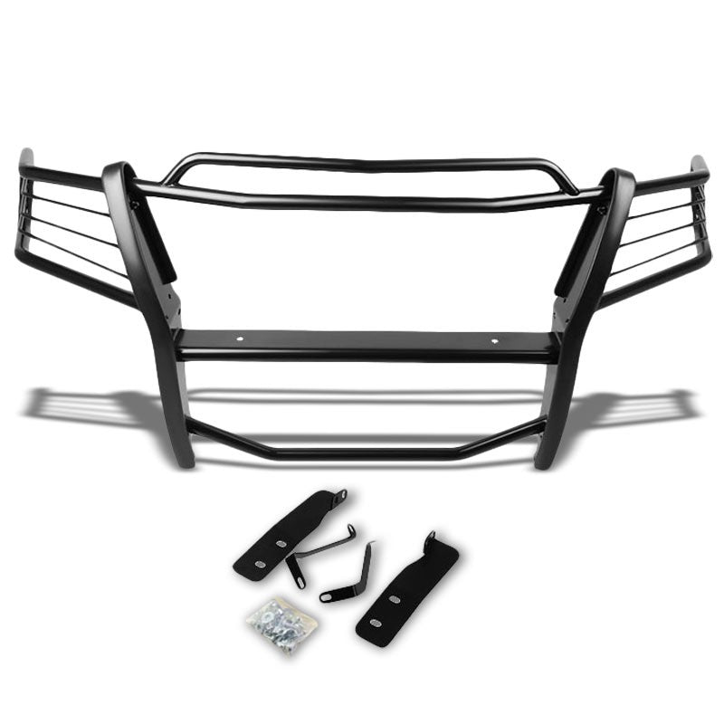 Black Mild Steel Front Bumper Brush Grill Protection Guard For Ford 04-08 F-150