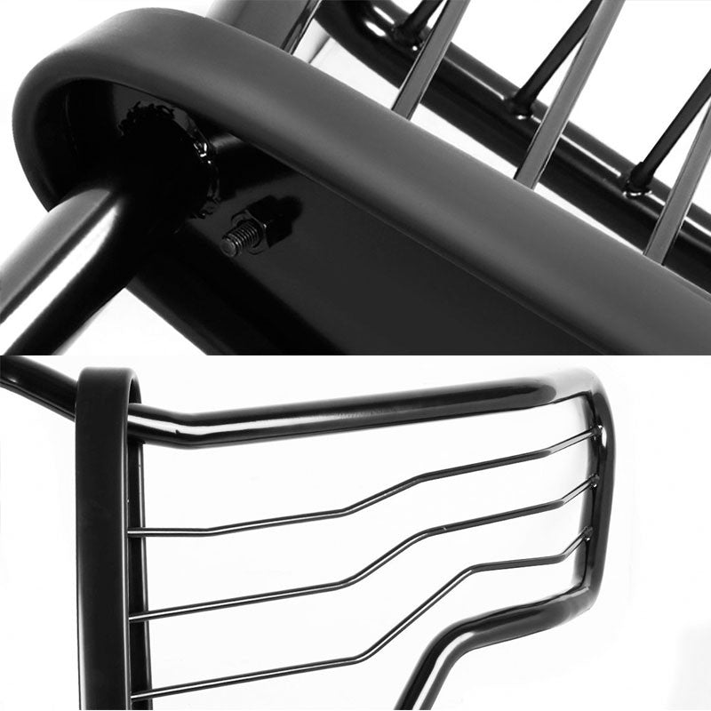 Black Mild Steel Front Bumper Brush Grill Protection Guard For Ford 09-14 F-150