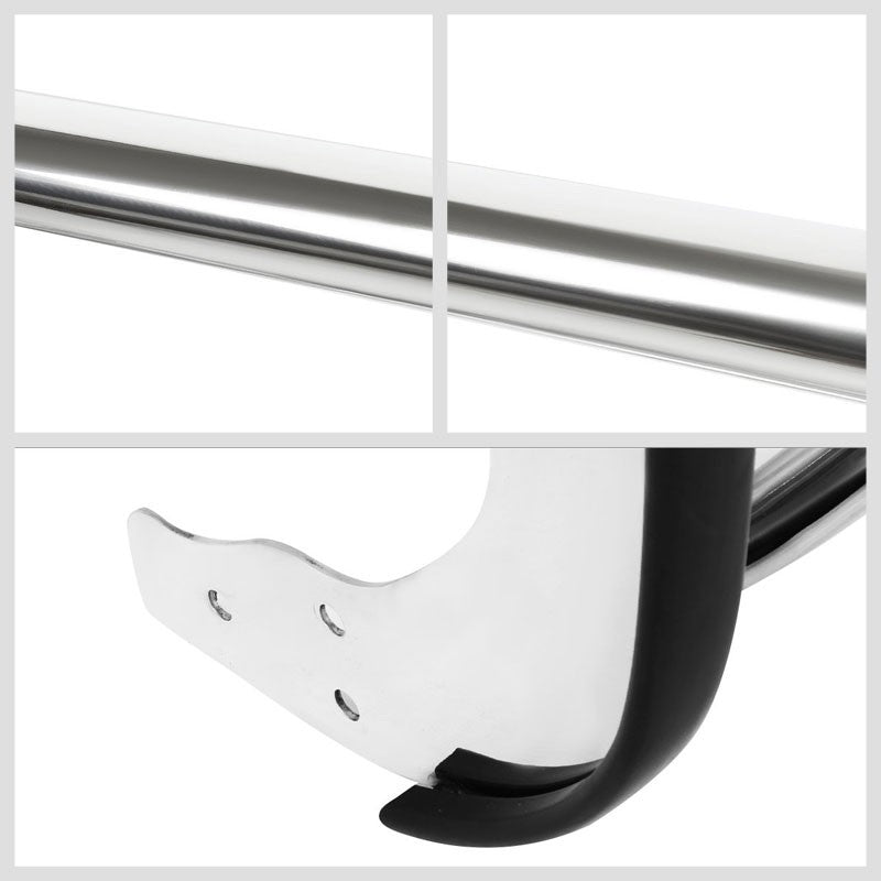 Metallic Mild Steel Full Front Grille Guard For 08-12 Nissan Pathfinder R51