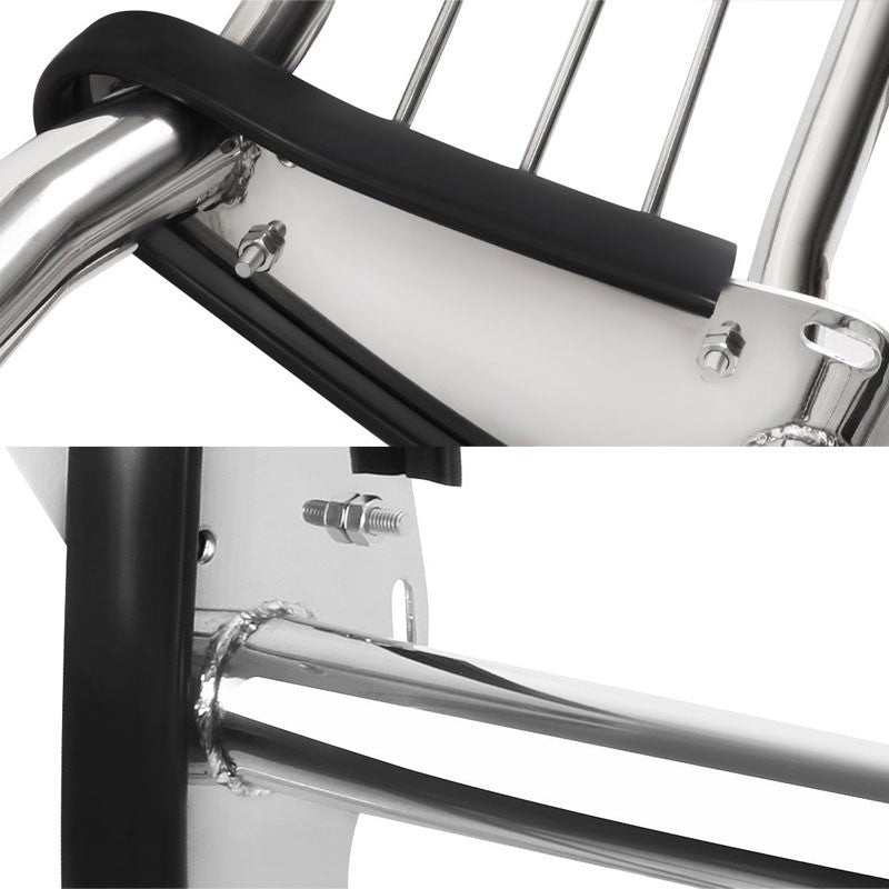 Metallic Mild Steel Full Front Grille Guard For 04-15 Nissan Titan A60 5.6L