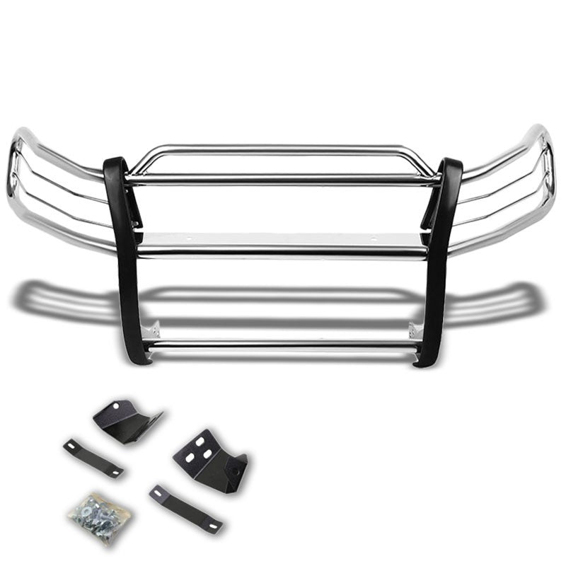 Chrome Mild Steel Front Bumper Brush Grill Guard For Toyota 96-00 RAV4 XA10 Base
