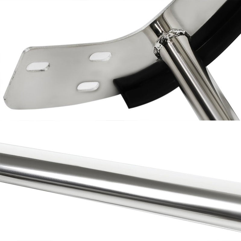 Chrome Mild Steel Front Bumper Grill Protection Guard For Toyota 98-04 Tacoma