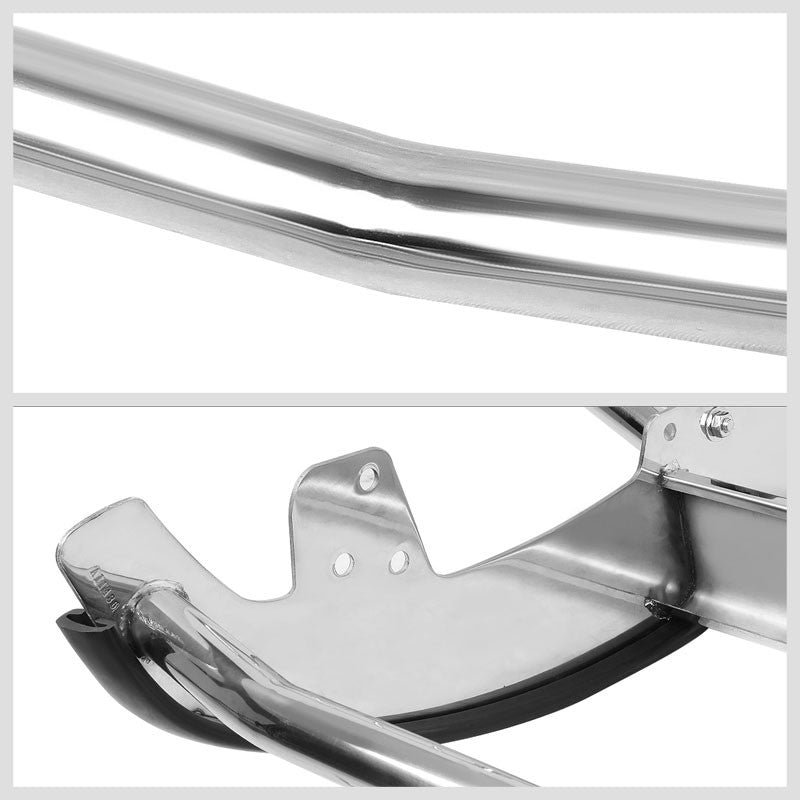 Metallic Mild Steel Full Front Grille Guard For 07-13 Chevrolet Silverado 1500