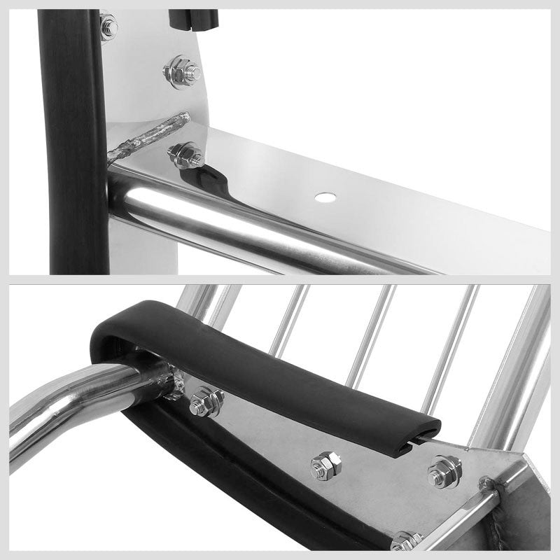 Metallic Mild Steel Full Front Grille Guard For 07-14 Chevrolet Tahoe 4.8L/5.3L