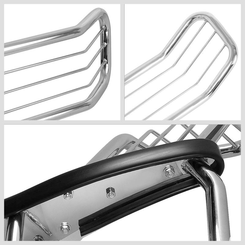 Metallic Mild Steel Full Front Grille Guard For 07-14 Chevrolet Tahoe 4.8L/5.3L