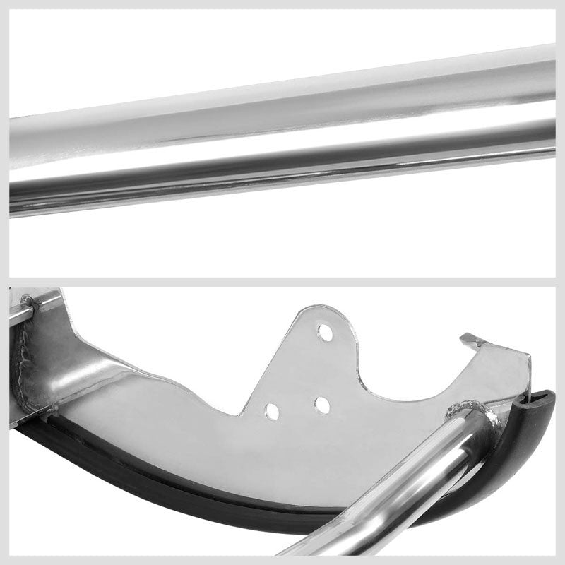 Metallic Mild Steel Full Front Grille Guard For 07-14 Chevrolet Tahoe 4.8L/5.3L