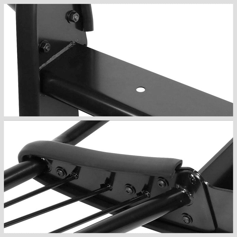 Black Mild Steel Full Front Grille Guard For 11-14 Chevrolet Silverado 2500 HD