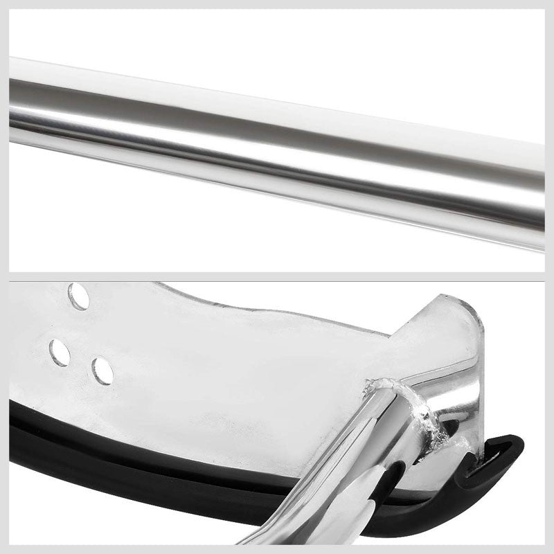 Metallic Mild Steel Full Front Grille Guard For 10-18 Ram 2500 4.7L/5.7L/6.4L