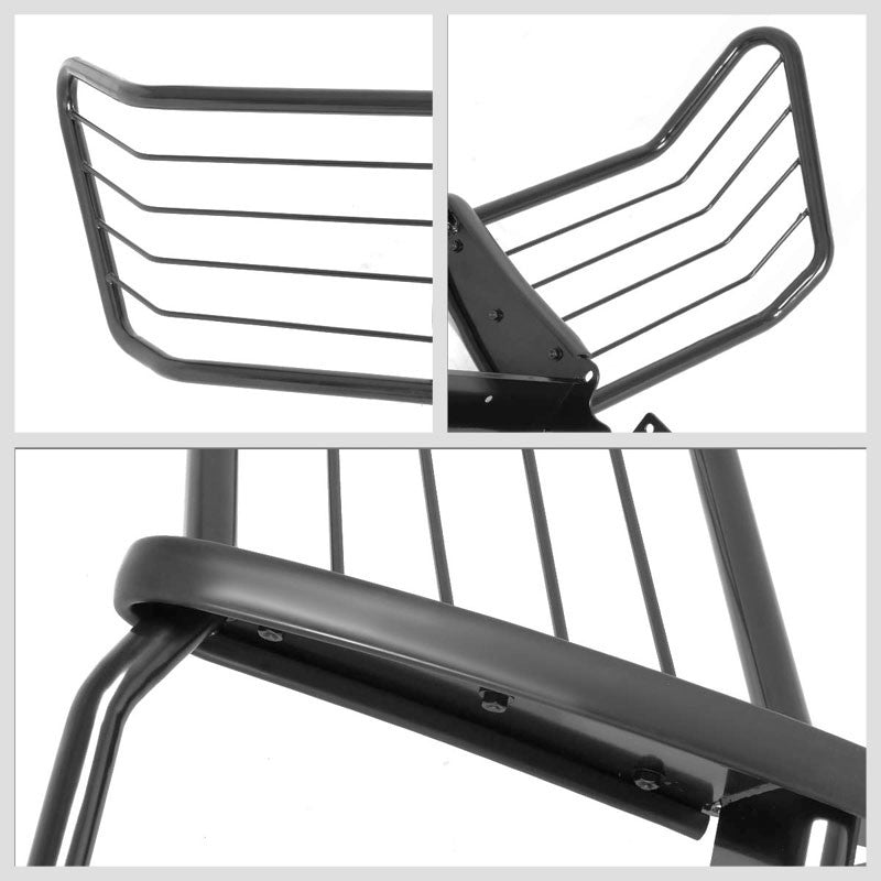 Black Mild Steel Full Front Grille Guard For 11-16 Ford F-250 Super Duty 6.2L