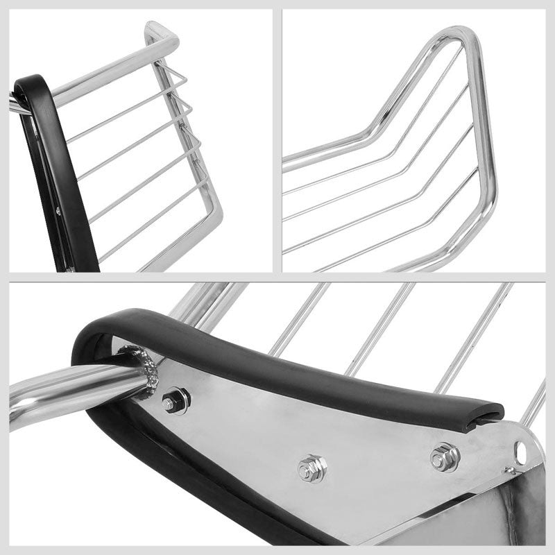 Metallic Mild Steel Full Front Grille Guard For 11-16 Ford F-250 Super Duty 6.2L