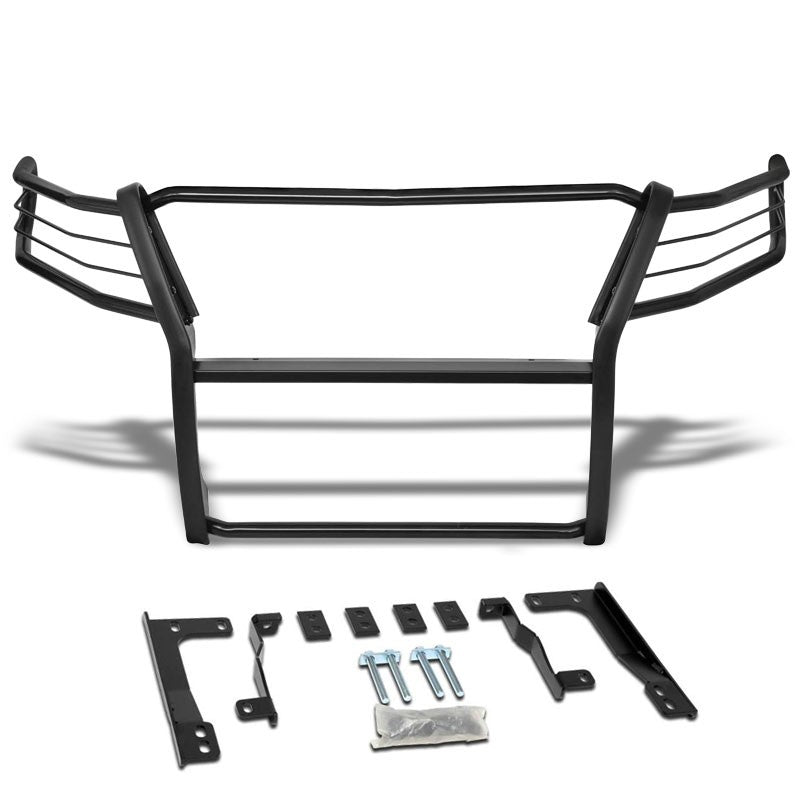 Black Mild Steel Full Front Grille Guard For 15-19 Chevrolet Colorado 2.5L/3.6L