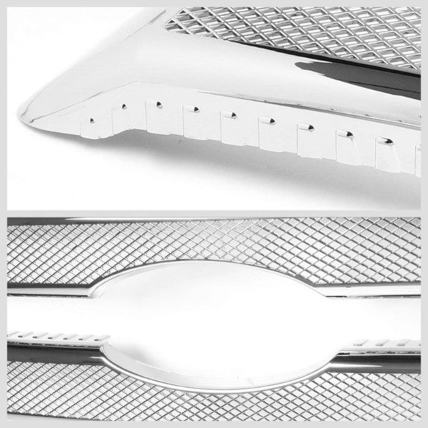 Front Diamond Mesh Grille Overlay Cover For For 11-16 F-250/F-350 Super Duty
