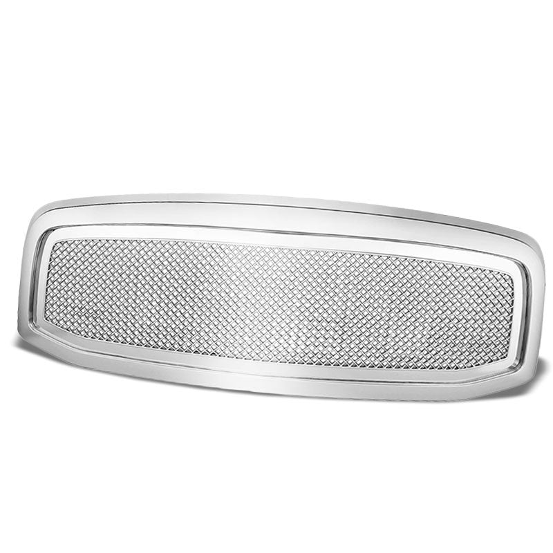 Chrome Diamond Mesh Style Front Replacement Grille For 06-09 Dodge Ram 2500/3500