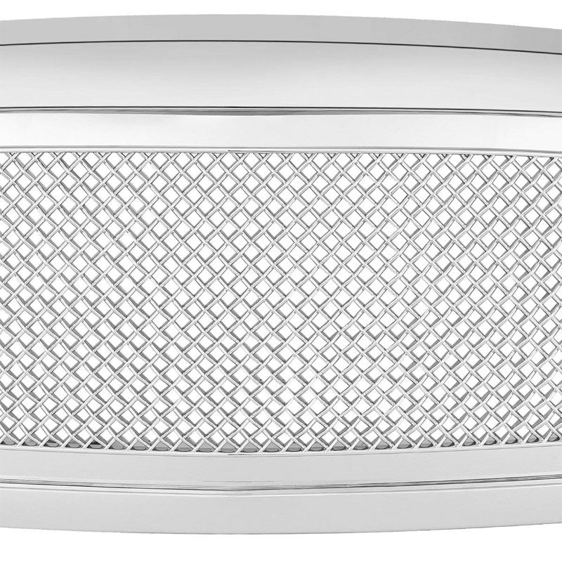 Chrome Diamond Mesh Style Front Replacement Grille For 06-09 Dodge Ram 2500/3500