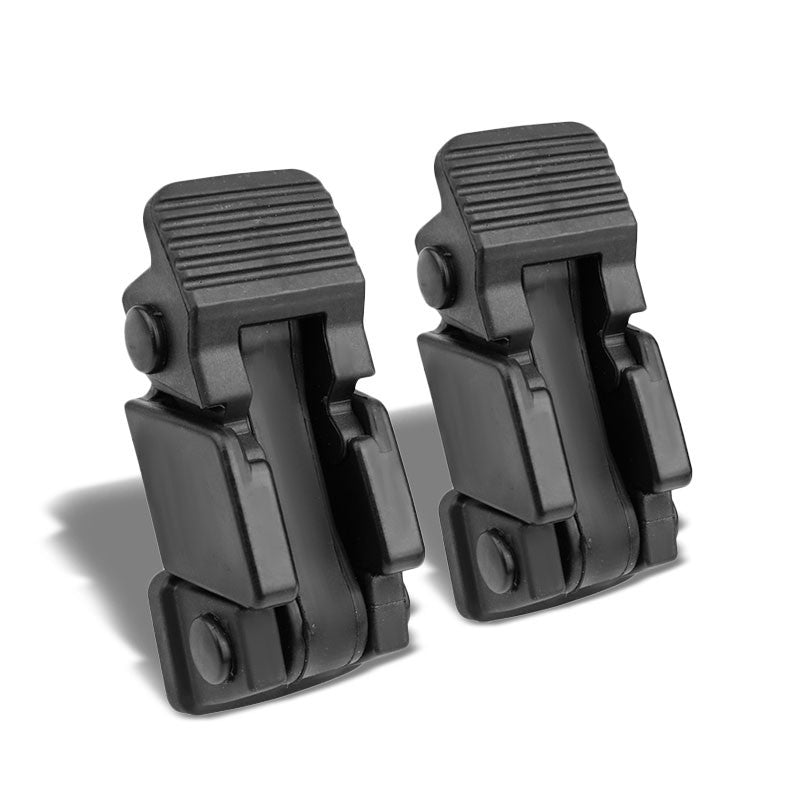 Matte Black Hold Down Buckle Hood Latch Lock Assembly For 97-06 Jeep Wrangler TJ
