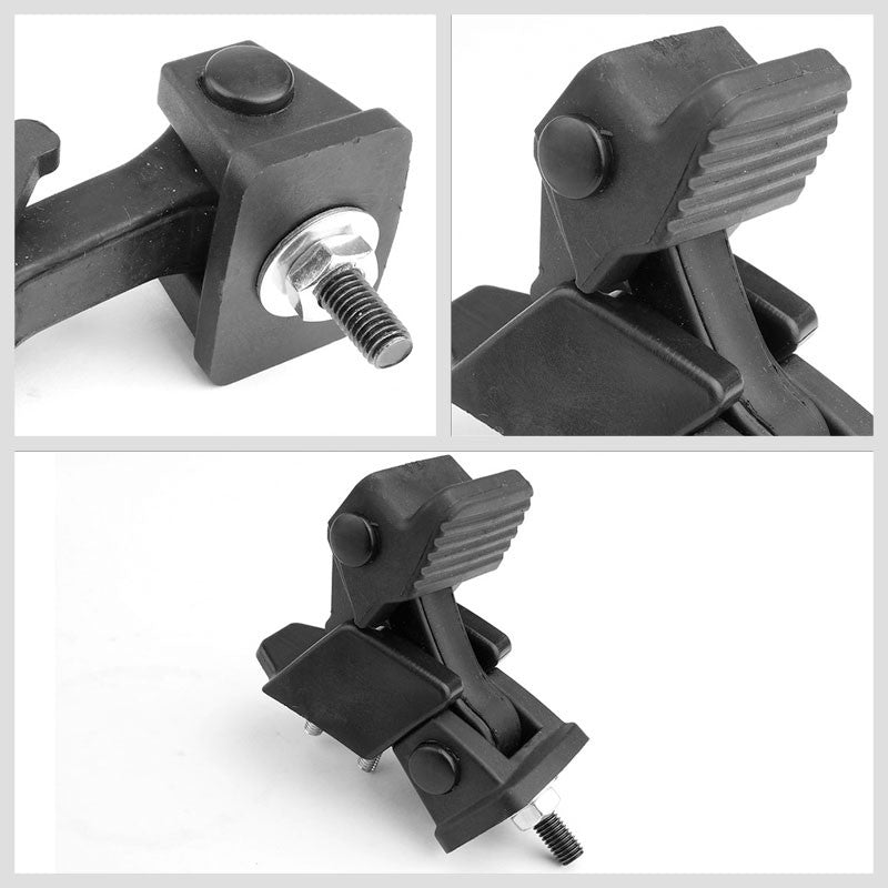 Matte Black Hold Down Buckle Hood Latch Lock Assembly For 97-06 Jeep Wrangler TJ