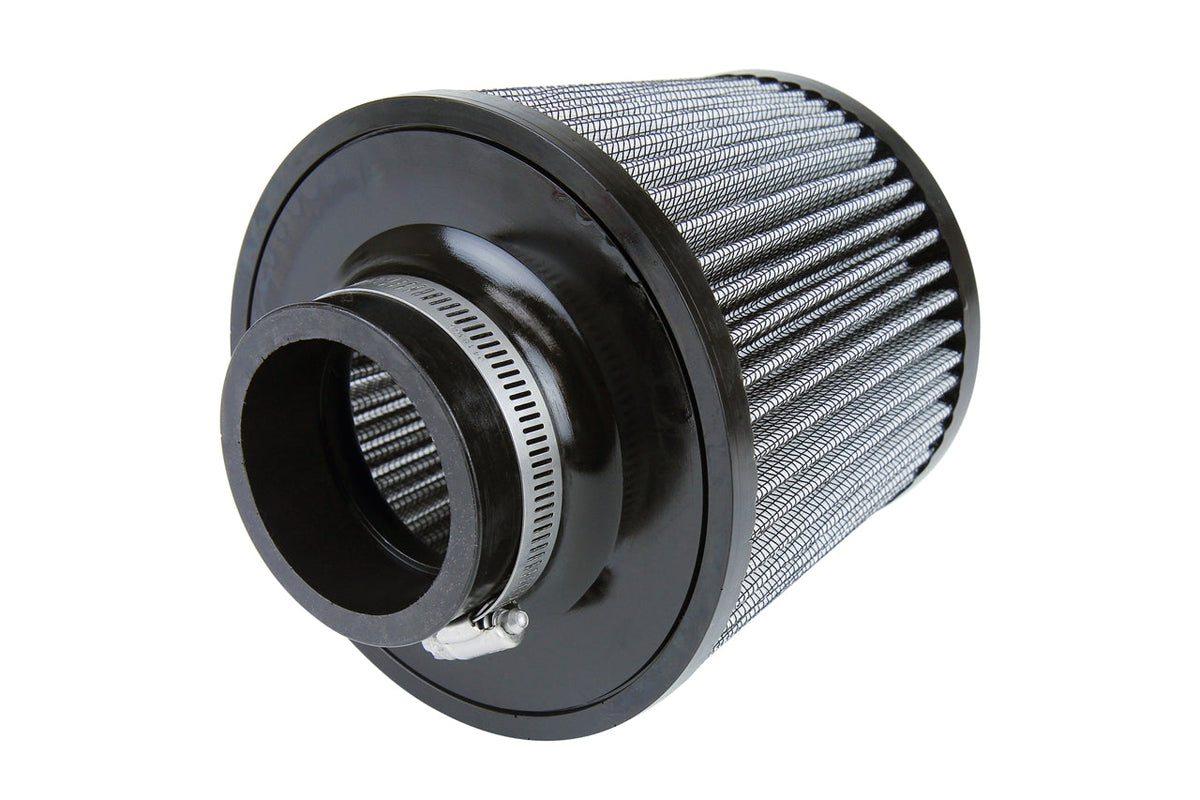 HPS 2.5" Universal Round Intake Air Filter [6.5" L, 6" Base] HPS-4274