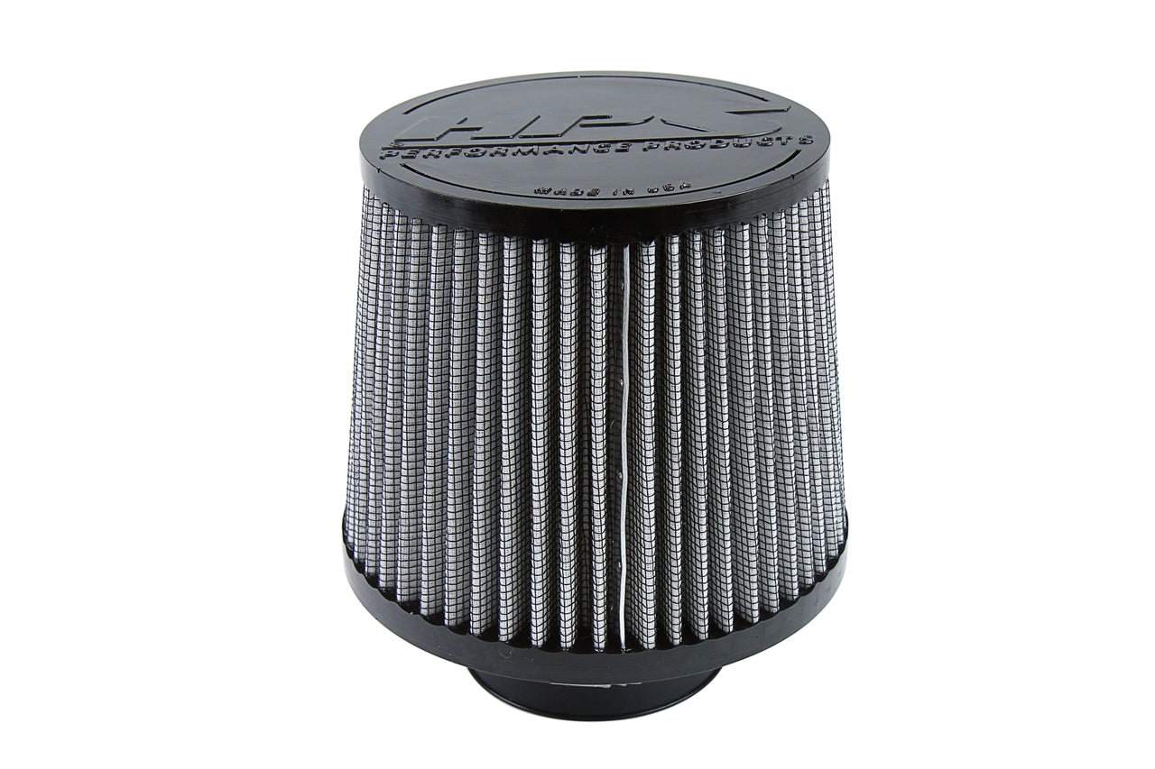 HPS 2.75" Universal Round Intake Air Filter [6.5" L, 6" Base] HPS-4275