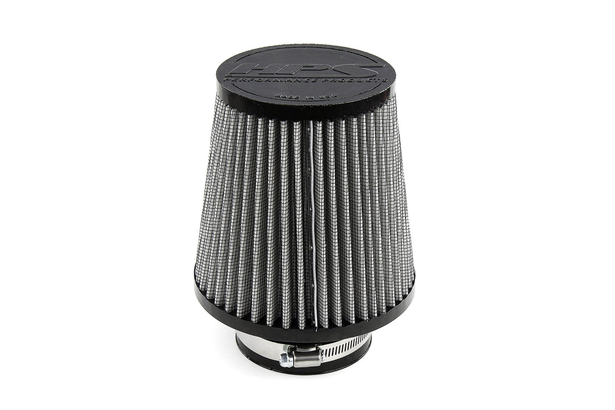 HPS-4294 HPS 3.25" Universal Cone Intake Air Filter 7.75" L, 6" Base, 5" Top HPS-4294