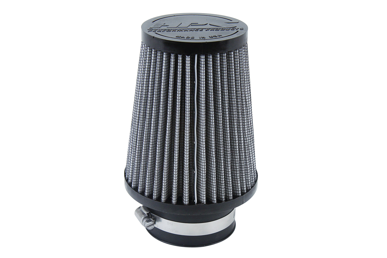 HPS 2.75" Universal Round Intake Air Filter [7.75" L, 4.87" Base] HPS-4296
