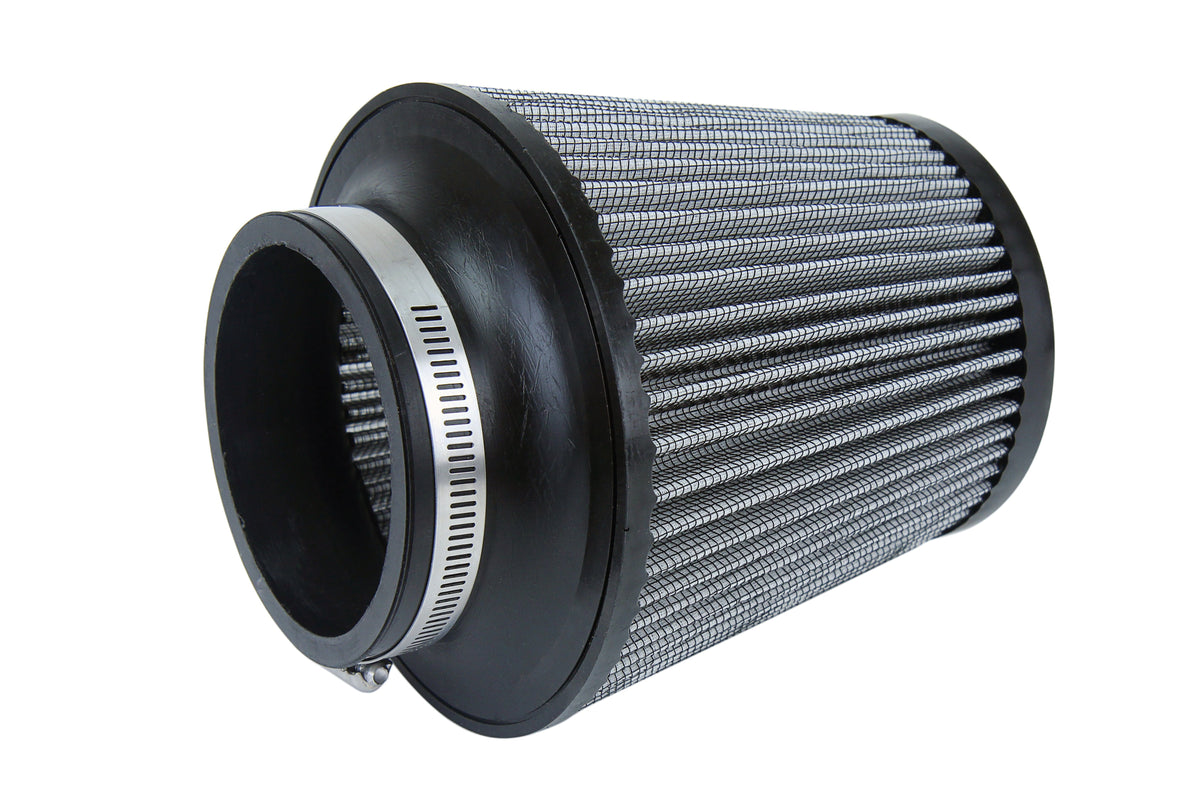 HPS 3.5" Universal Round Intake Air Filter [7.5" L, 6" Base] HPS-4298