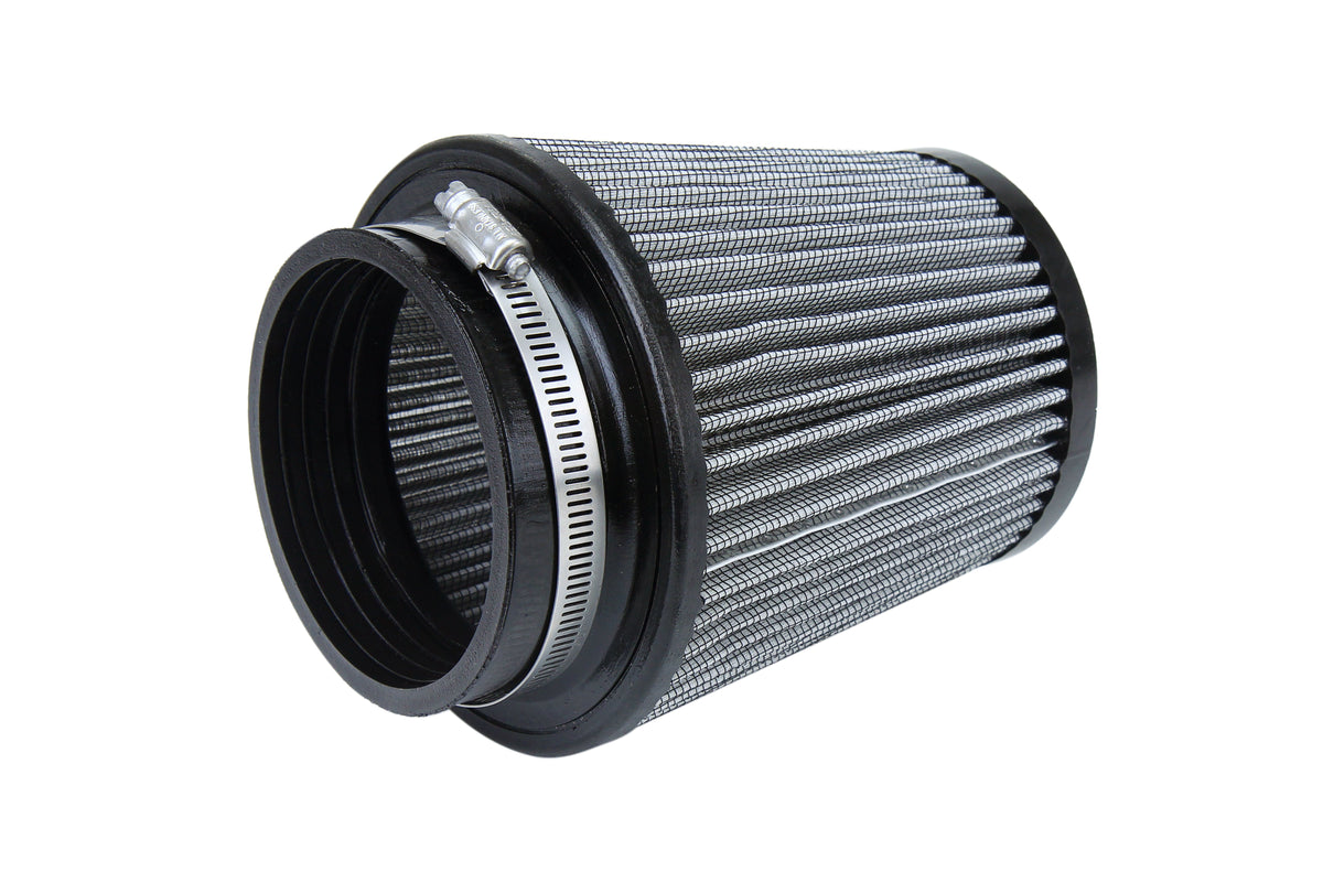 HPS 4" Universal Round Intake Air Filter [7.25" L, 6" Base] HPS-4300