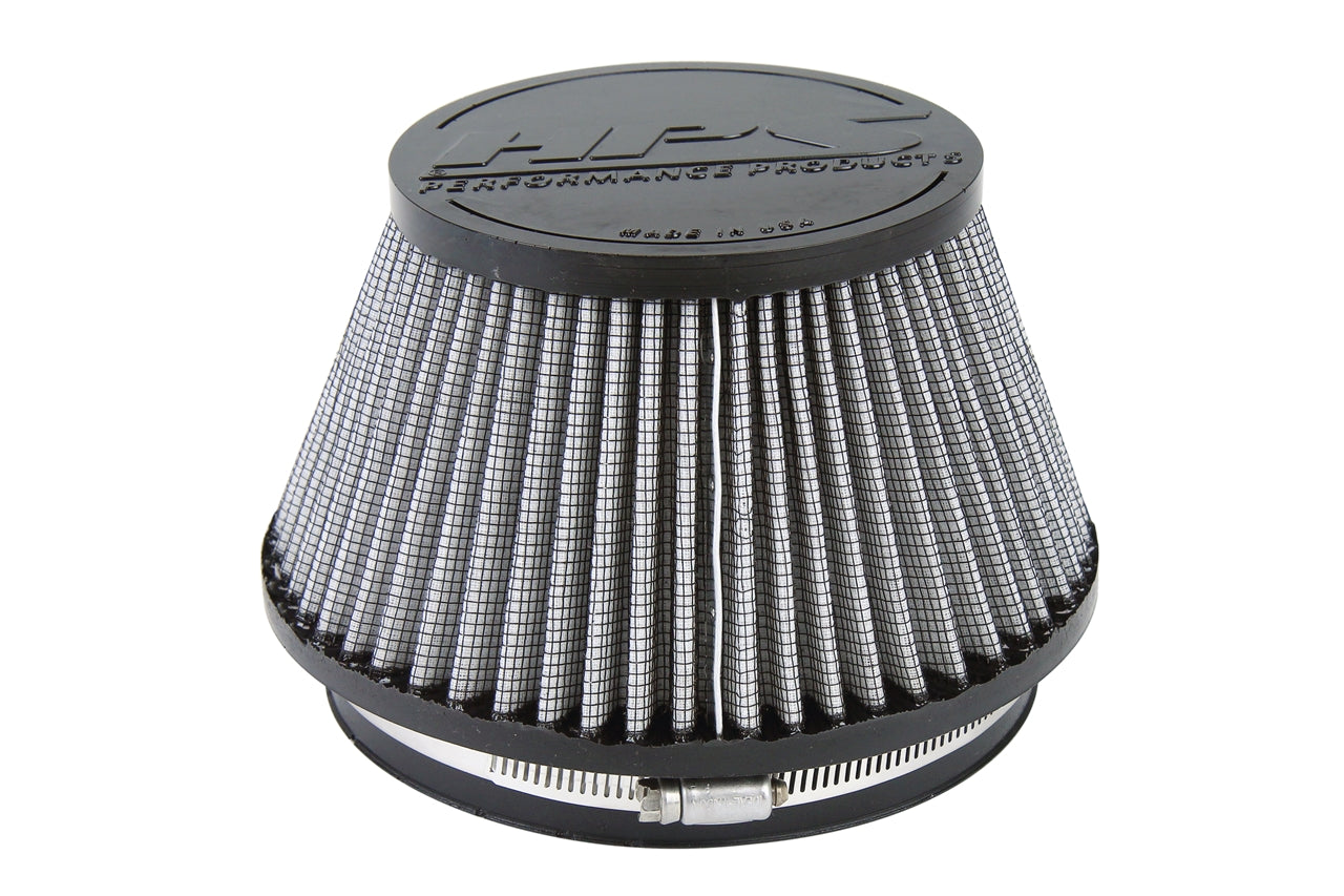 HPS 6" Universal Round Intake Air Filter [5" L, 7.5" Base] HPS-4302