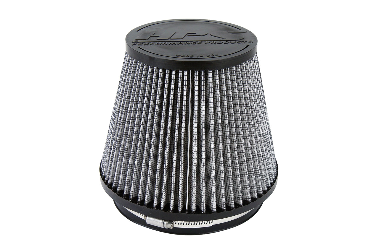 HPS 6" Universal Round Intake Air Filter [7" L, 7.5" Base] HPS-4303