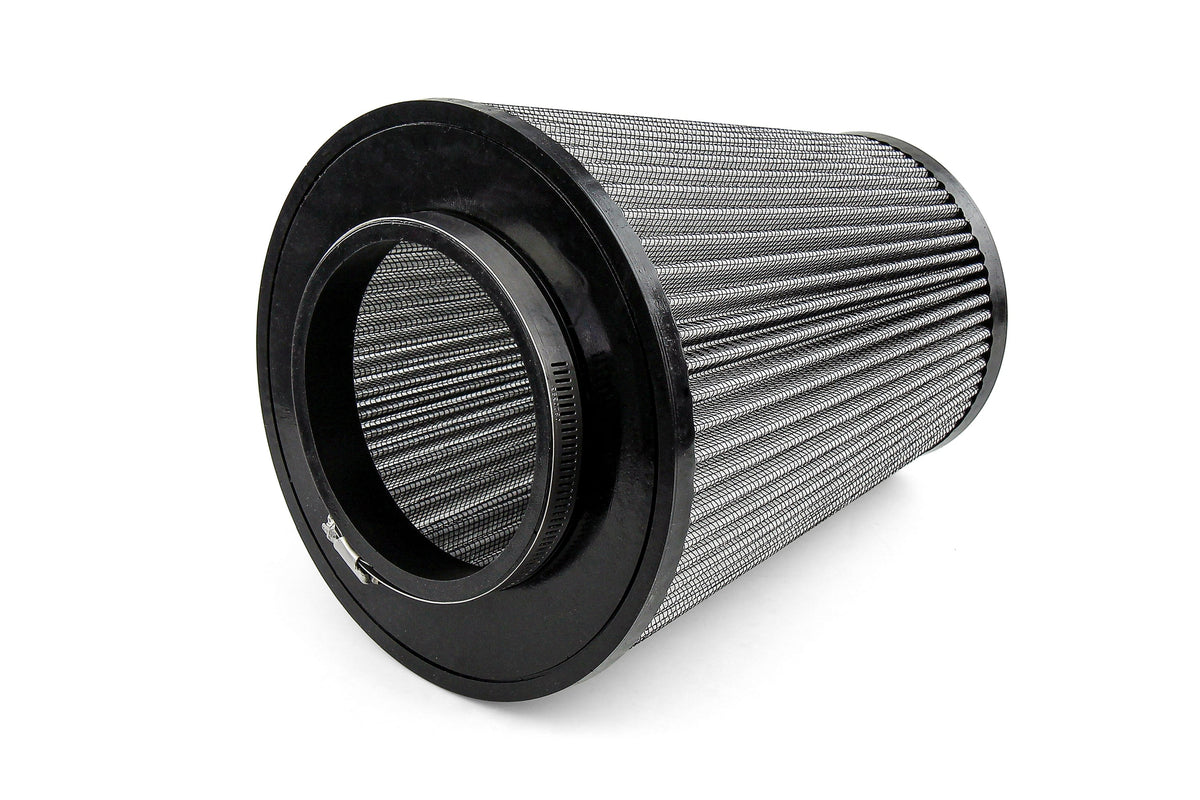 HPS 4.5" Universal Round Intake Air Filter [9.62" L, 7.75" Base] HPS-4328