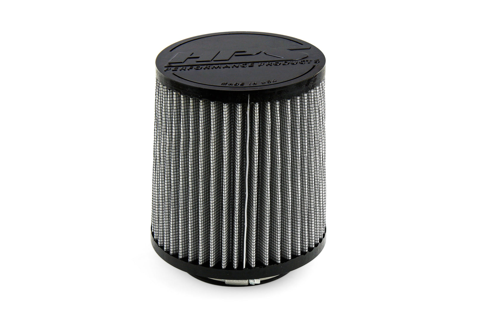 HPS 3.25" Universal Round Intake Air Filter [6.75" L, 5.62" Base] HPS-4329
