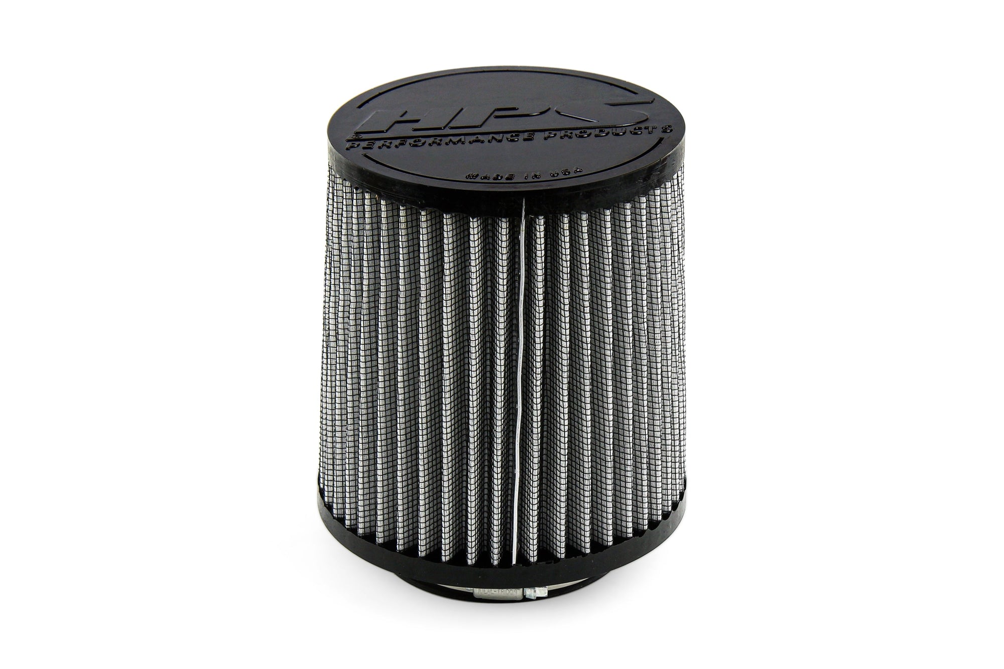 HPS 3.25" Universal Round Intake Air Filter [6.75" L, 5.62" Base] HPS-4329
