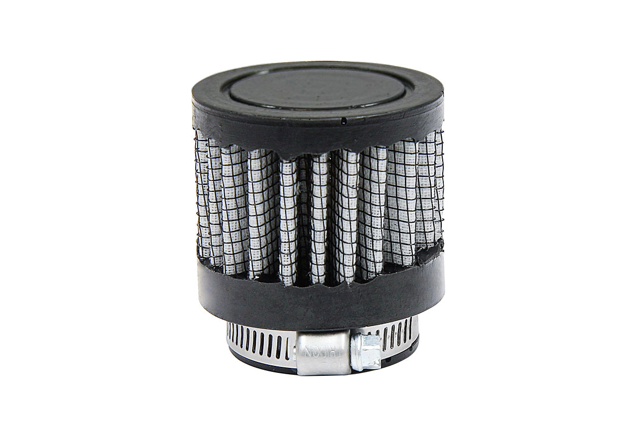 HPS 1" Universal Crankcase Vent Air Filter Breather [2" L, 2" Base] HPS-4330