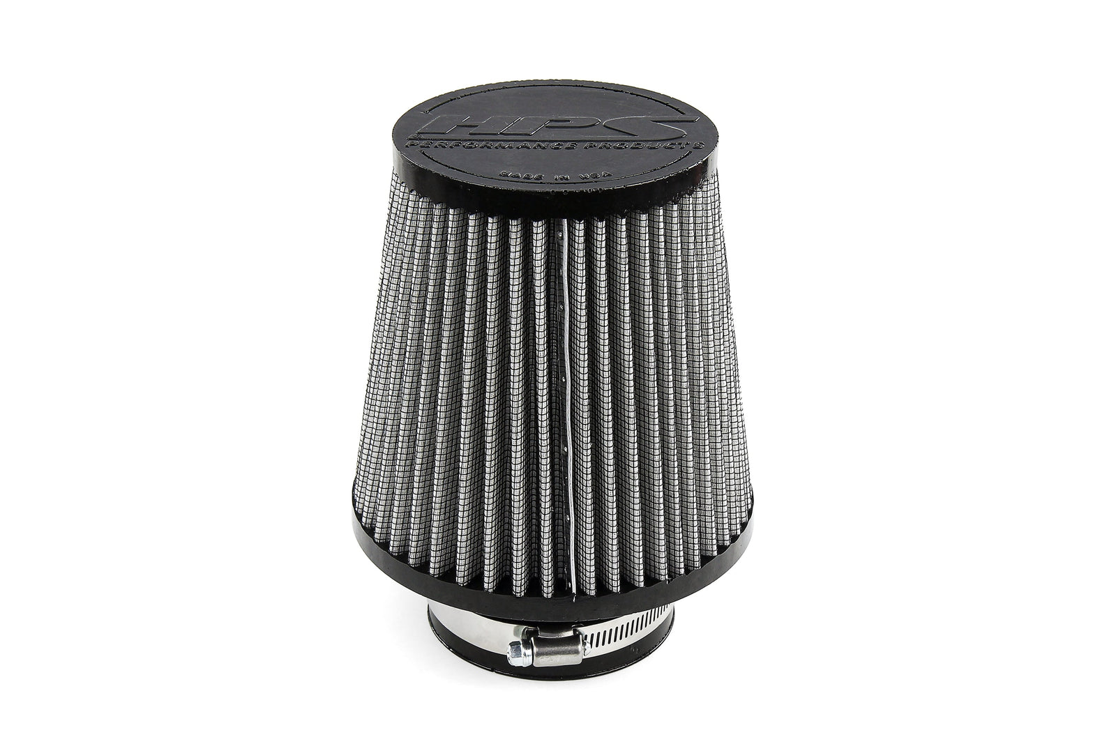 HPS 3.25" Universal Round Intake Air Filter [7.75" L, 6" Base] HPS-4332