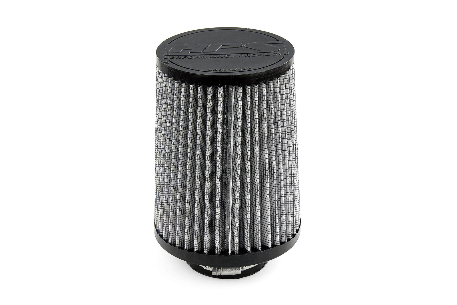 HPS 2.75" Universal Round Intake Air Filter [8.25" L, 5.5" Base] HPS-4335