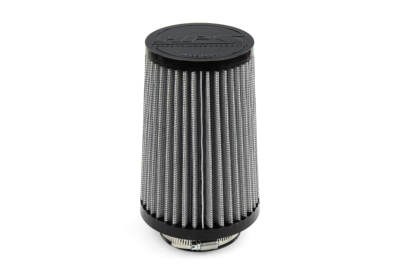 HPS 2.75" Universal Round Intake Air Filter [8" L, 4.75" Base] HPS-4336